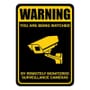 A4 CCTV Warning Sign
